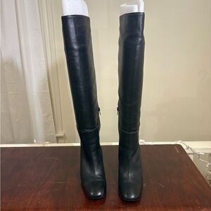 STAUD Black Syd Knee Boots